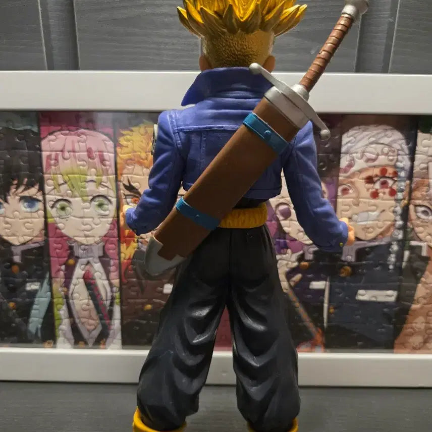 [BUNJANG] Dragon Ball Super Saiyan Trunks Figure / 드래곤볼 초사이언 트랭크스 피규어