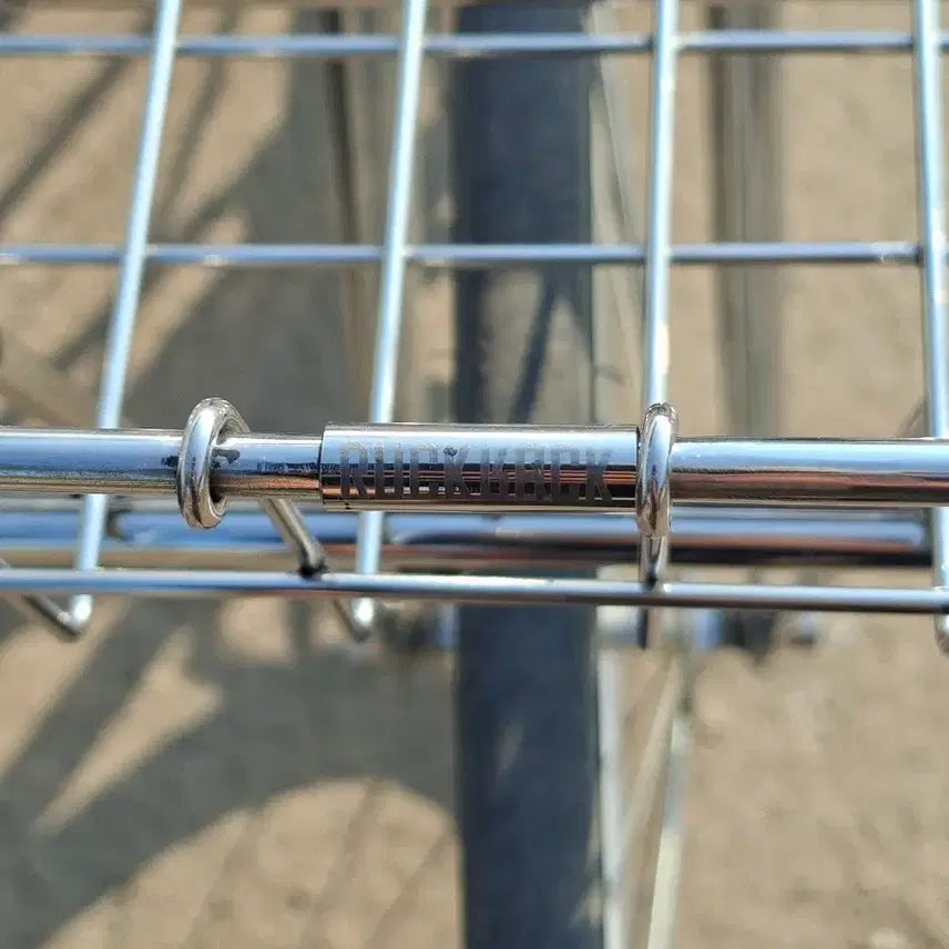 [BUNJANG] LUG RACK Stainless Steel Bicycle Basket + Stand / 럭랙 자전거 바구니+ 스탠드