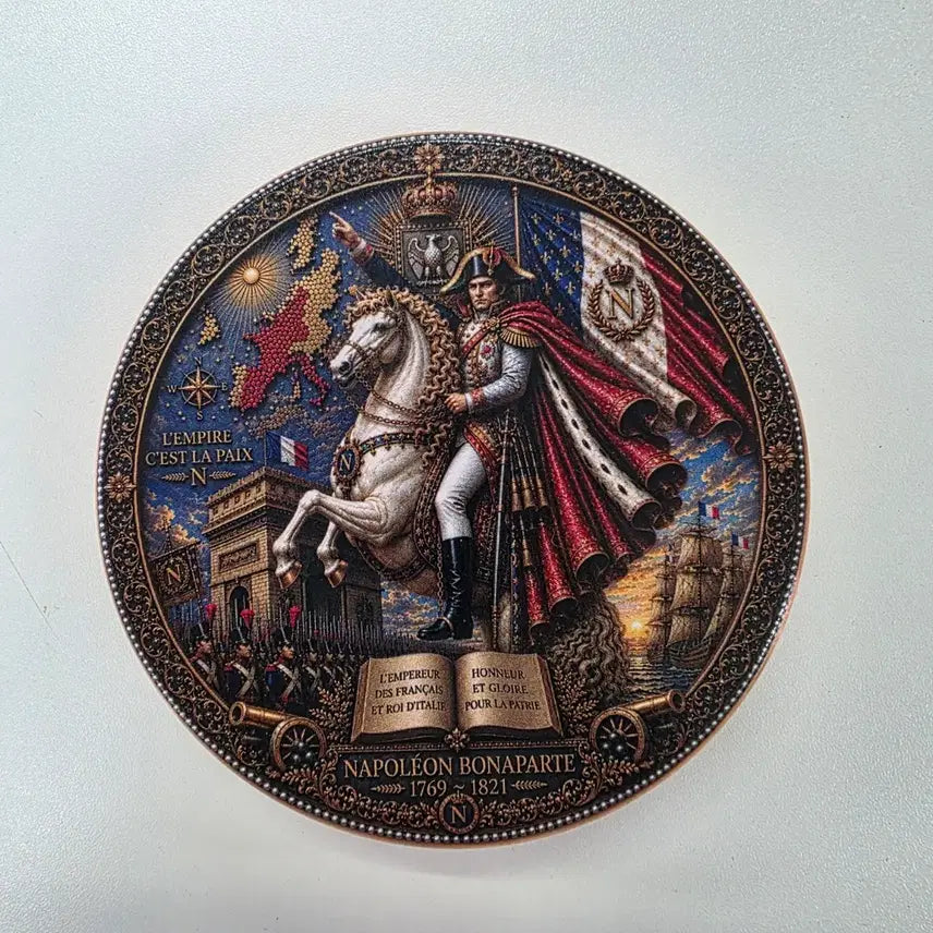 [BUNJANG] Napoleon Bonaparte 1kg Round Copper Bar / 나폴레옹 보나파르트 1kg 원형 구리바