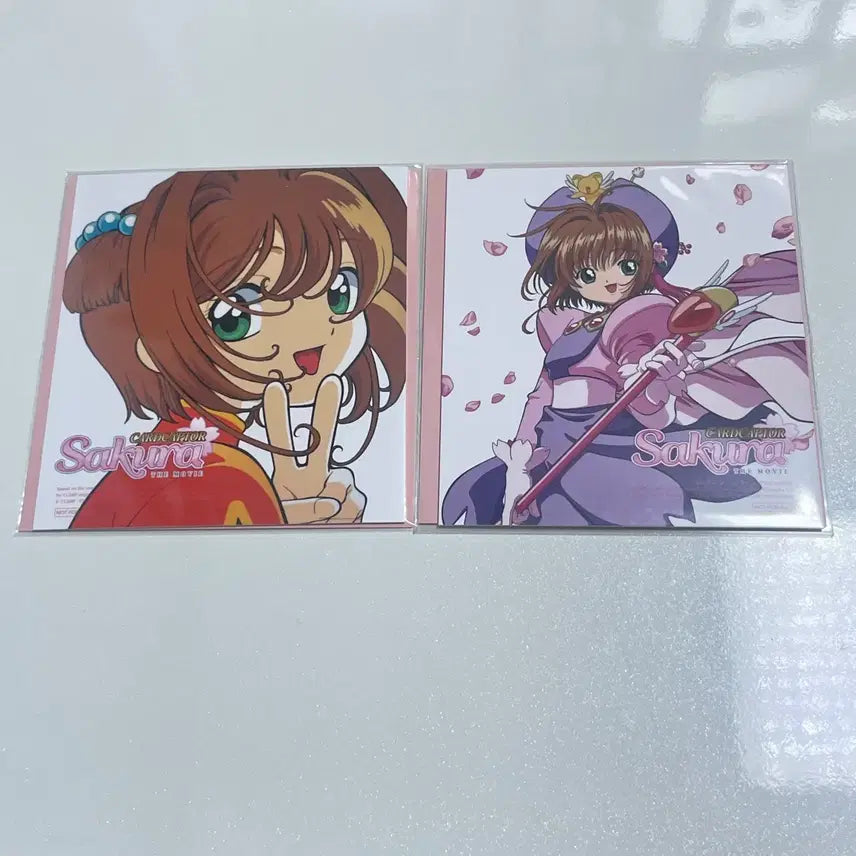 [BUNJANG] Cardcaptor Sakura: The Movie Special Edition Shikishi Set / 극장판 카드캡터 사쿠라 마법의 카드 영화 특전 색지 2종