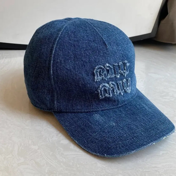 [BUNJANG] Miu Miu Denim Baseball Cap / 미우미우 데님 볼캡