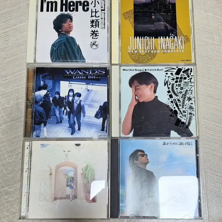 [SOLD OUT] JPOP 시티팝 6장 일괄 판매 CD