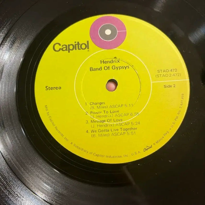 [BUNJANG] Jimi Hendrix Band of Gypsys 1st US Pressing LP / 지미 헨드릭스 - Band of Gypsys (미국초판) 1st us