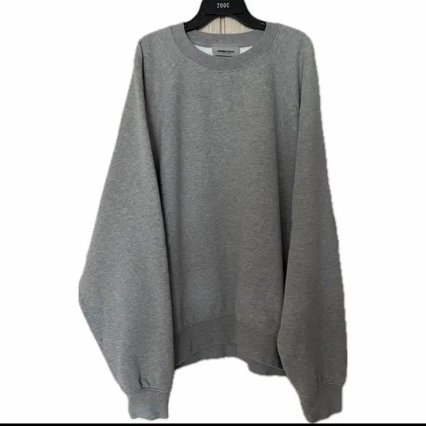 [BUNJANG] Fear of God ESSENTIALS Crewneck Sweatshirt Grey M / 피오갓 에센셜 맨투맨, 피어오브갓 에센셜 맨투맨 M