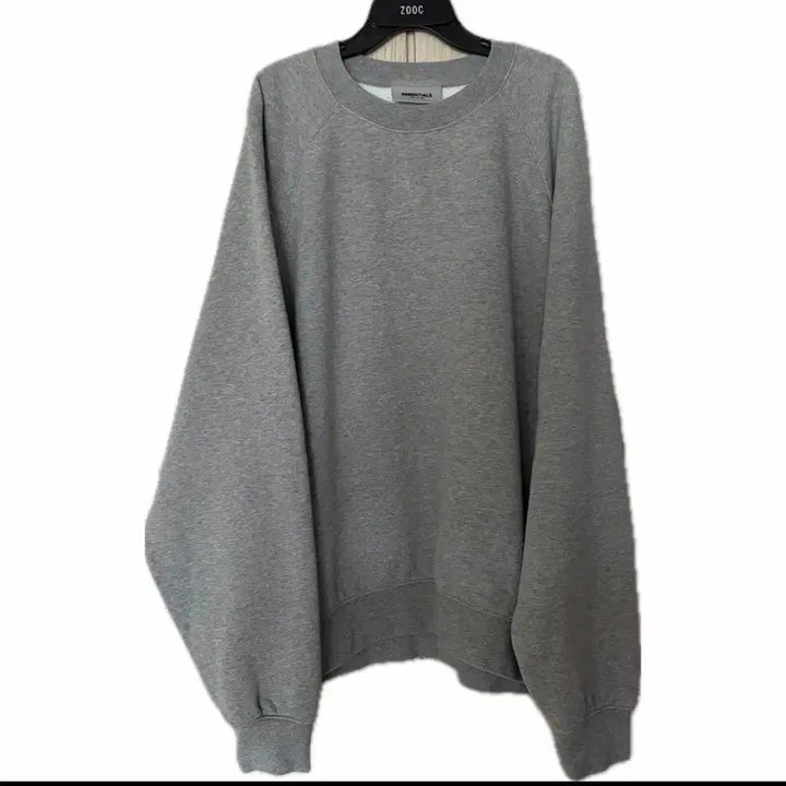 [BUNJANG] Fear of God ESSENTIALS Crewneck Sweatshirt Grey M / 피오갓 에센셜 맨투맨, 피어오브갓 에센셜 맨투맨 M