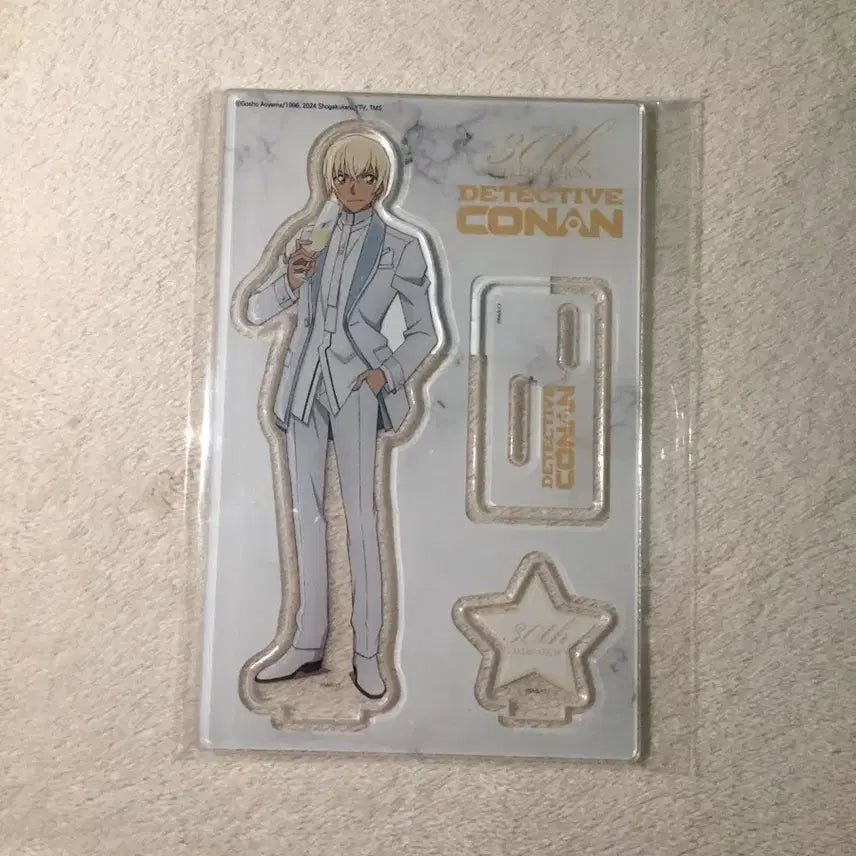 [BUNJANG] Detective Conan Amuro Toru Furuya Rei 30th Anniversary Art Nouveau Acrylic Stand / 명탐정 코난 아무로 토오루 후루야 레이 30주년 아르누보 아크릴 스탠드