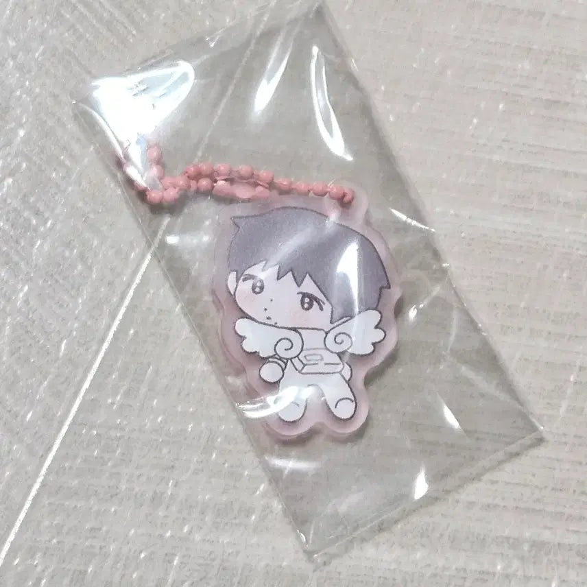 [BUNJANG] ENHYPEN JAY Lucky Draw Angel Acrylic Keyring / 앤팀 죠 생카 생일 카페 특전 럭드 럭키드로우 천사 아크릴 키링 비공굿