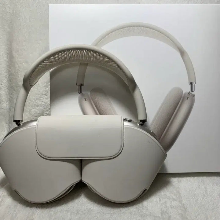 [BUNJANG] Apple AirPods Max Gen 2 USB-C Starlight with AppleCare+ and Box / 에어팟맥스2 c타입 애플케어플러스 박스포함 스타라이트