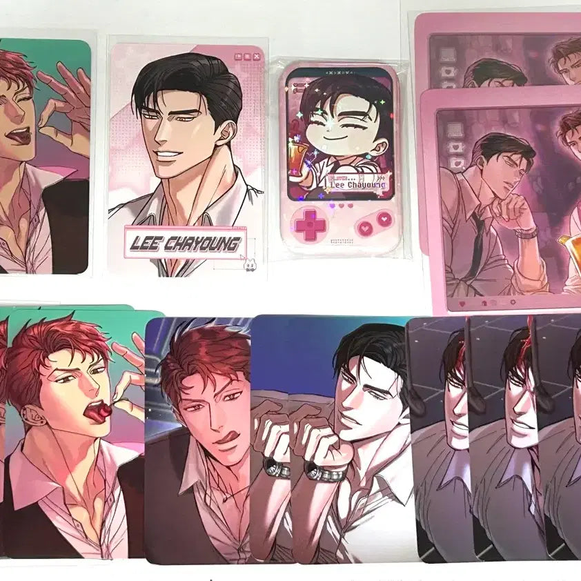 [BUNJANG] Mable Dog and Bird Bundle Set Photocard, Can Badge, Coaster, Special Benefit / 미블 개와새 일괄 포토카드 캔뱃지 코스터 특전 미스터블루