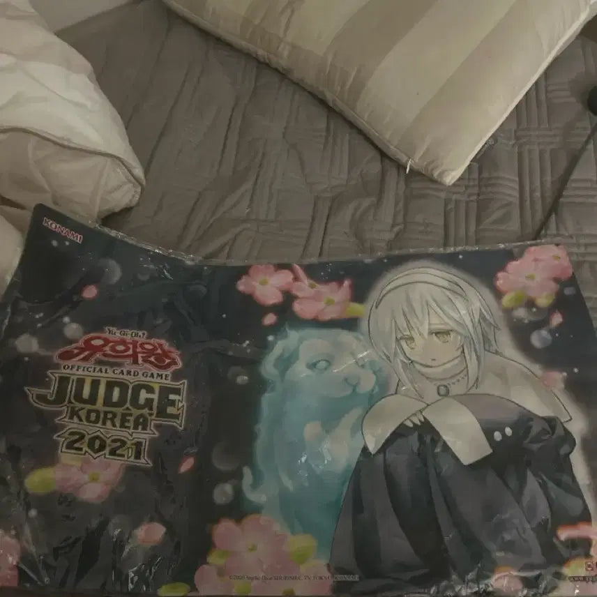 [BUNJANG] Yu-Gi-Oh! Hanami-zuki 2021 Jersey Playmat / 유희왕 매트 하나미즈키 2021 저지매트