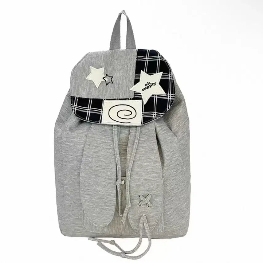 [BUNJANG] Grey Rabbit Ear Bag / 회색 토끼귀 가방