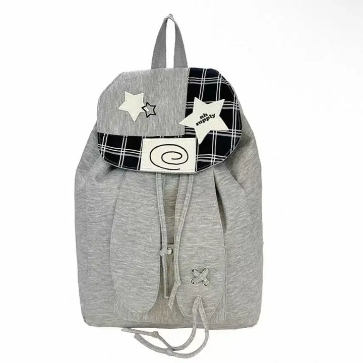 [BUNJANG] Grey Rabbit Ear Bag / 회색 토끼귀 가방
