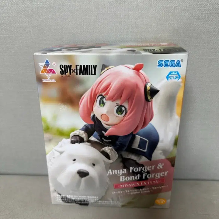 [BUNJANG] Spy x Family Anya Forger Bond Luminaesta Figure / 스파이 패밀리 아냐 포저 본드 세가 루미나스타