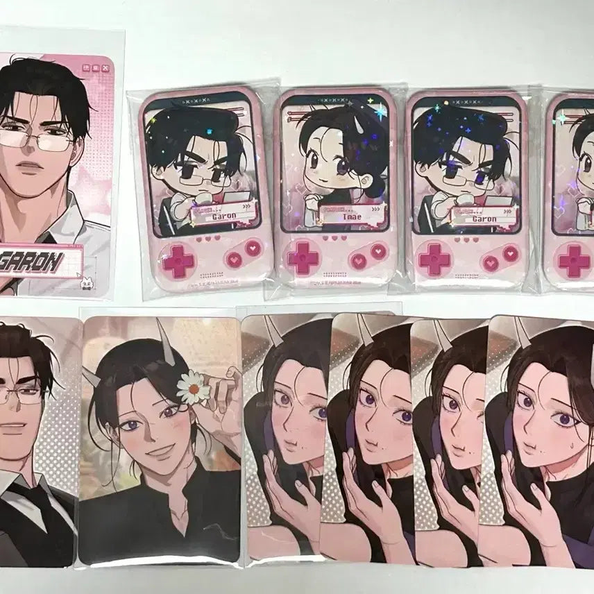 [BUNJANG] MisterBlue Talksin Can Badge Photocard Lucky Draw Set / 미블 톡신 캔뱃지 포토카드 입특 럭드 미스터블루