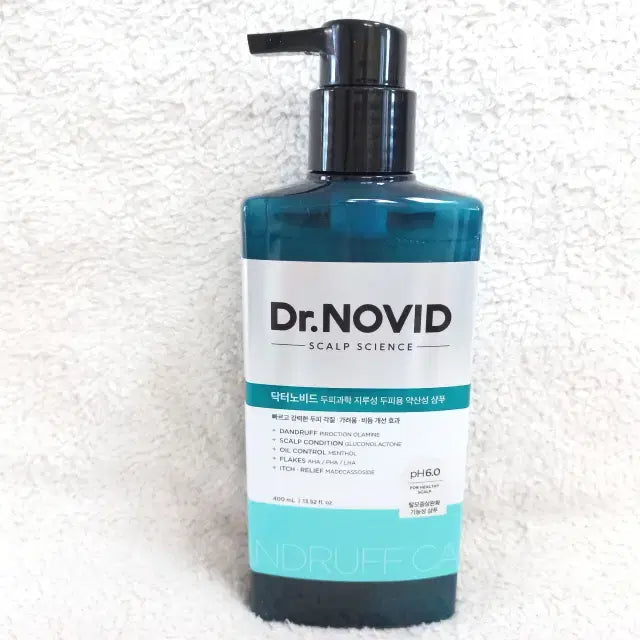 [BUNJANG] Dr.Novid Anti-Dandruff Shampoo for Oily Scalp 400ml / 닥터노비드 지루성두피용 비듬 샴푸 400ml
