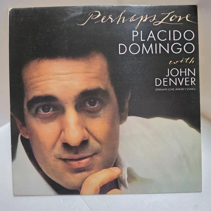 [BUNJANG] Plácido Domingo &amp; John Denver Perhaps Love LP Vinyl / [EX+/NM] 플라시도 도밍고 &amp;존덴버 - Perhaps Love LP