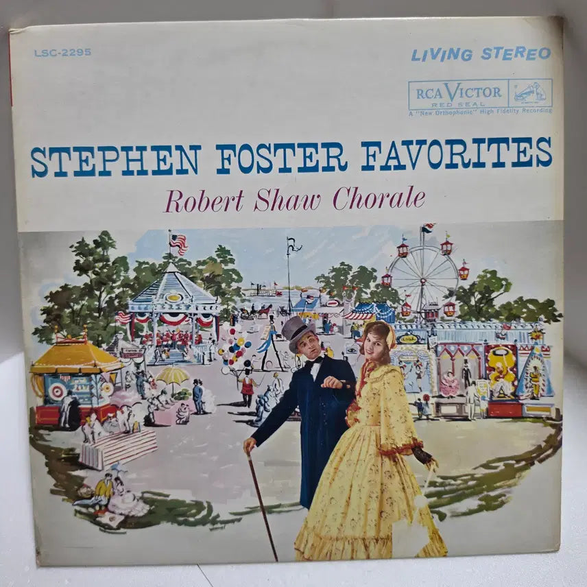 [BUNJANG] Robert Shaw Chorale Stephen Foster Favorites LP / [EX+/NM] 로버트 쇼 합창단 - 스티븐 포스터 민요선집 LP