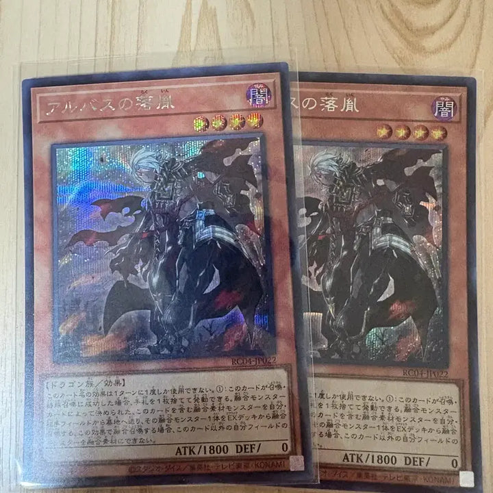[BUNJANG] Yu-Gi-Oh! Albus No.X0 Secret Rare (JP) / 유희왕 알버스의 낙윤 시크2(jp)