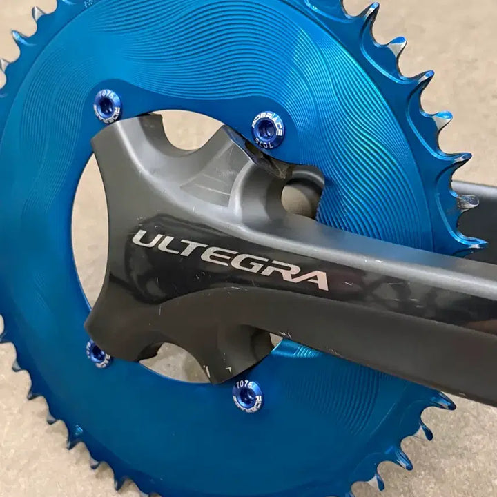 [BUNJANG] Ultegra 170mm Crank Arm + Aluminum Chainring Single 50T / 울테 170mm 암+알루기어 싱글체인링 50t