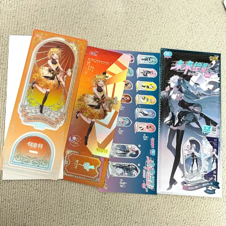 [BUNJANG] Vocaloid Kagamine Rin Acrylic Stand Ticket China Goods Project Sekai / 보컬로이드 보카로 카가미네 린 아크릴 스탠드 티켓 중국 굿즈 프로세카