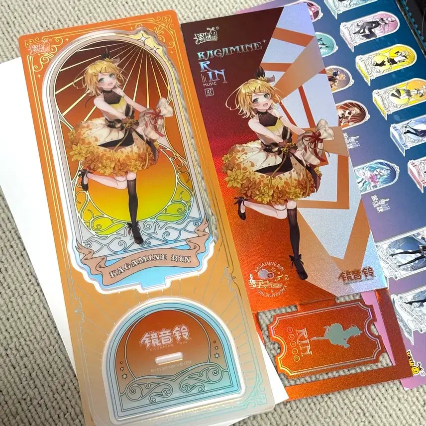 [BUNJANG] Vocaloid Kagamine Rin Acrylic Stand Ticket China Goods Project Sekai / 보컬로이드 보카로 카가미네 린 아크릴 스탠드 티켓 중국 굿즈 프로세카