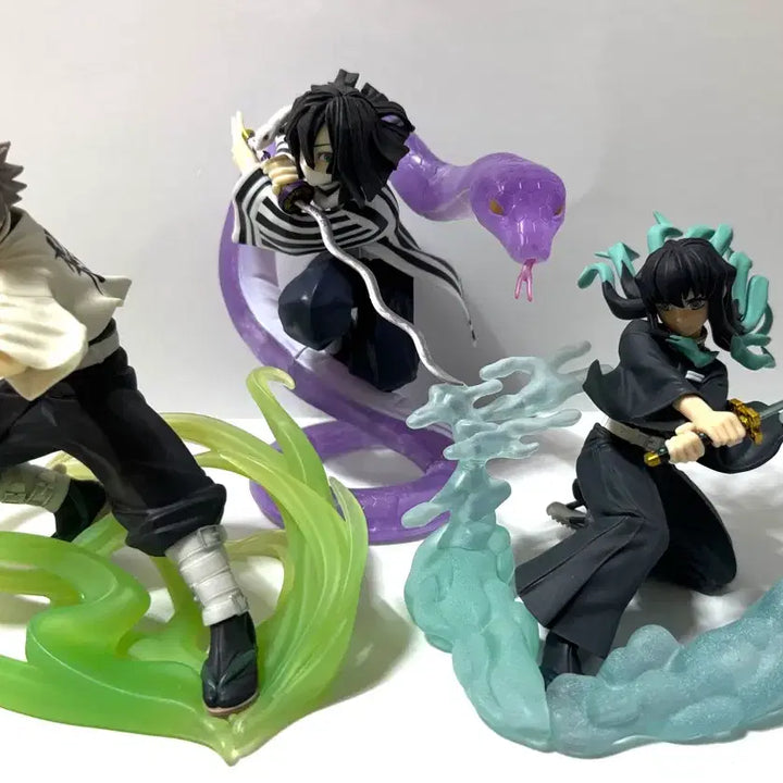 [BUNJANG] Demon Slayer SEGA XrossLink Sanemi/Obanai/Muichiro Figure Set (Sealed) / (미개봉)귀멸의칼날 SEGA XrossLink 사네미/오바나이/무이치로