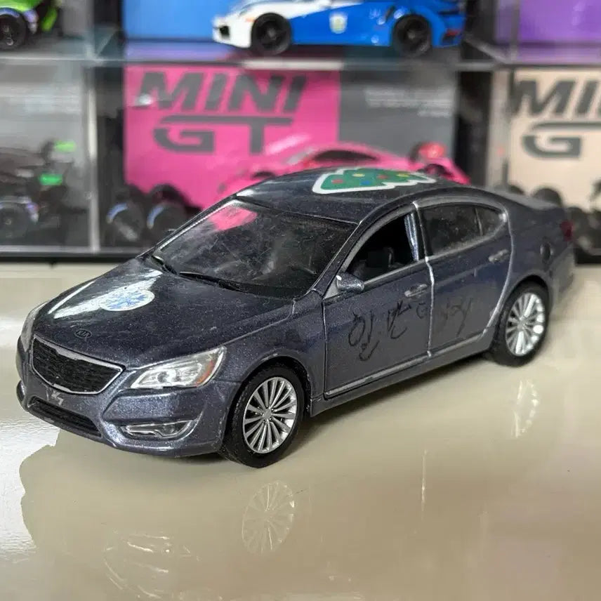 [BUNJANG] Clover-Craft Kia K7 Dealer Version Diecast Model / 국산 미니카 크로바 기아 k7 딜러버전 다이캐스트 판매합니다
