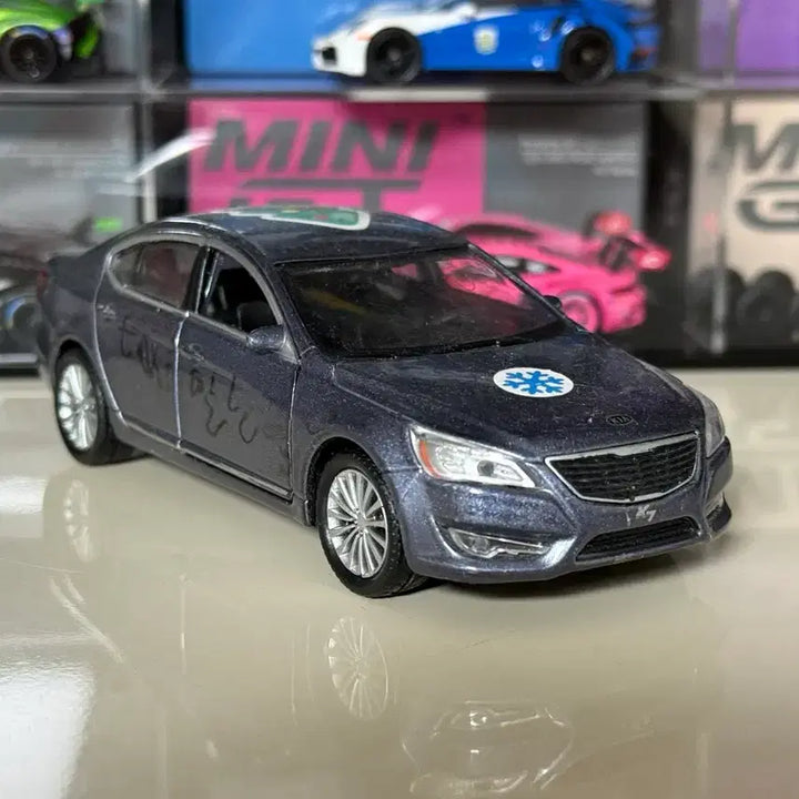 [BUNJANG] Clover-Craft Kia K7 Dealer Version Diecast Model / 국산 미니카 크로바 기아 k7 딜러버전 다이캐스트 판매합니다