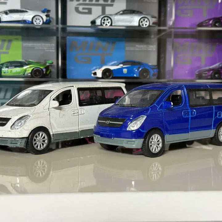 [BUNJANG] Mika Hyundai Starex Diecast Model - White / 국산 미니카 미카 현대 스타렉스 다이캐스트 일괄 판매합니다