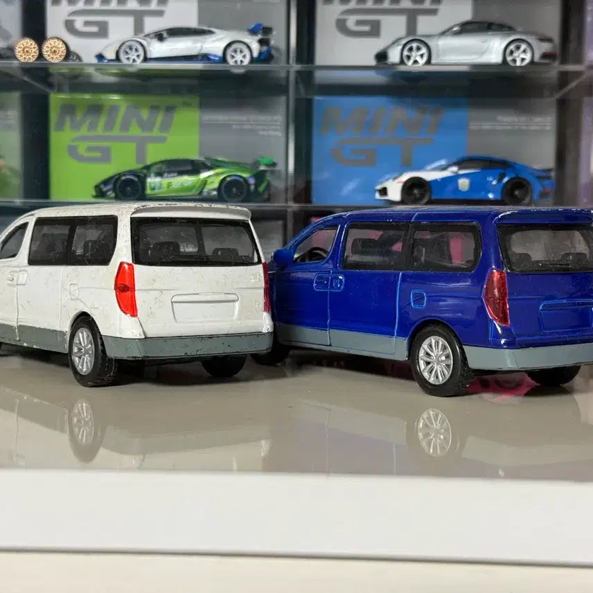 [BUNJANG] Mika Hyundai Starex Diecast Model - White / 국산 미니카 미카 현대 스타렉스 다이캐스트 일괄 판매합니다