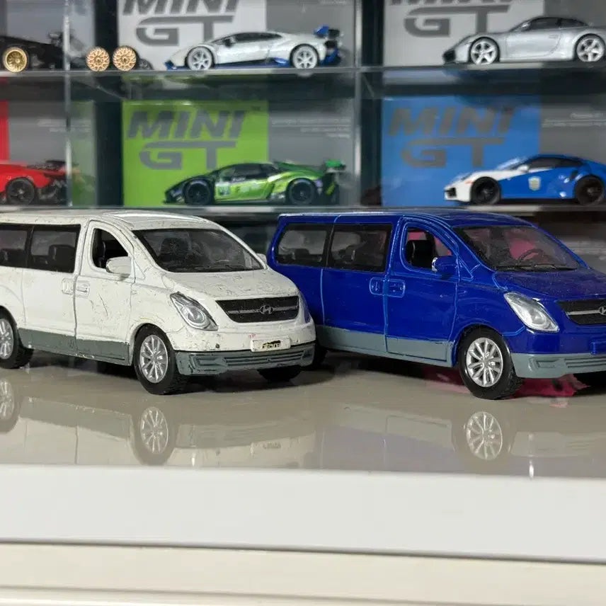 [BUNJANG] Mika Hyundai Starex Diecast Model - White / 국산 미니카 미카 현대 스타렉스 다이캐스트 일괄 판매합니다