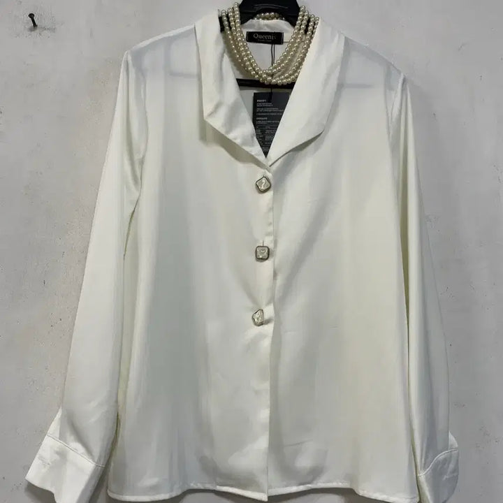 [BUNJANG] Queenis Kara Blouse / 택ㅇ특가새)N6453 queenis 퀀이즈 카라 블라우스