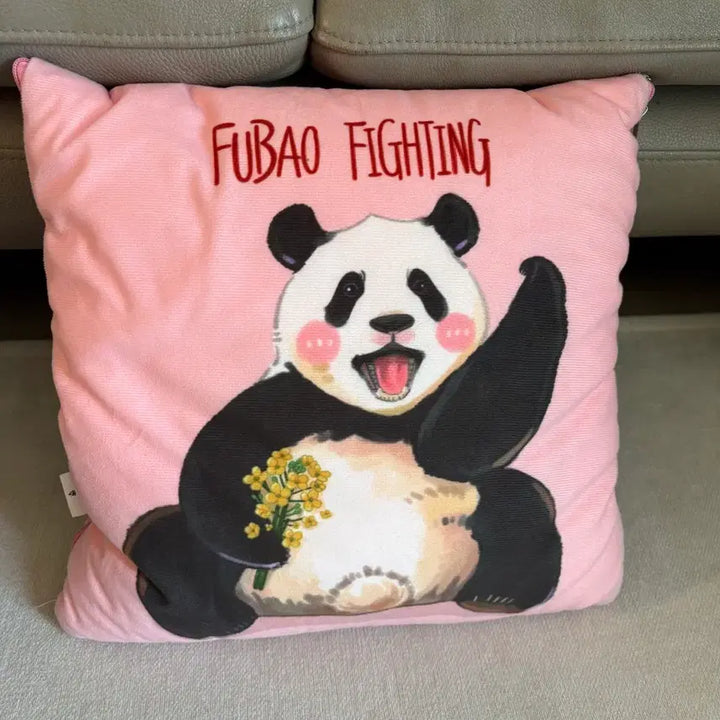 [BUNJANG] Fu Bao Athlete Ping Goods Blanket / 가격고정)푸바오 선수핑 굿즈 새상품입니다!