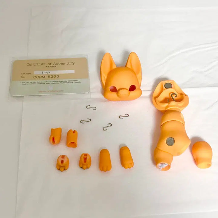 [BUNJANG] Cocoriang Limited Edition Orange Niya Ball-Jointed Doll / (택포) 코코리앙 한정 오렌지 니야 축생 구관