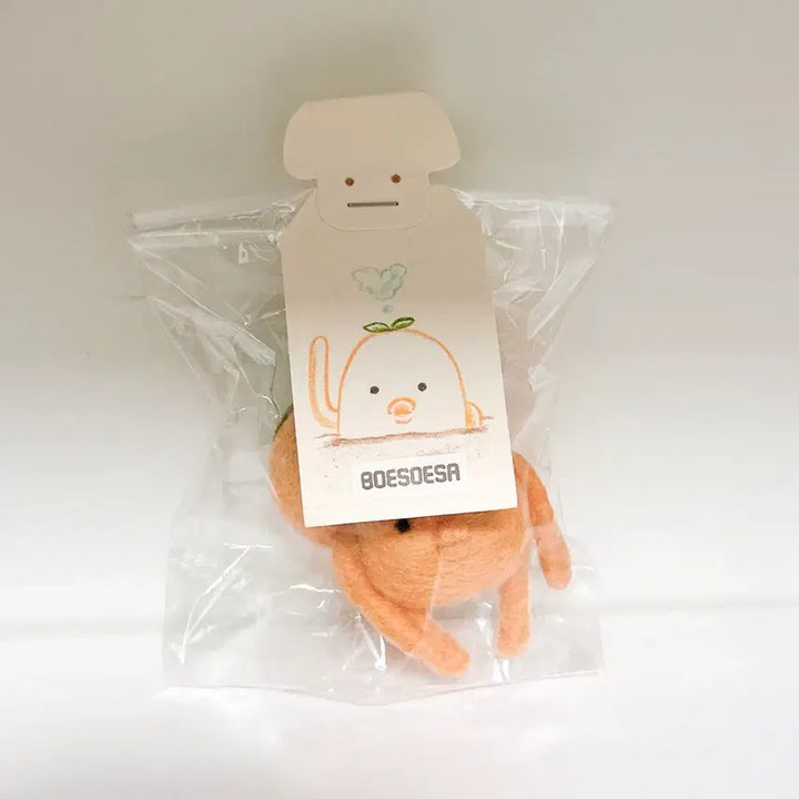 [BUNJANG] Bersa Artist Handmade Wool Felt Doll (Sealed) / (미개봉) 버서사 작가 수제 양모 펠트 인형