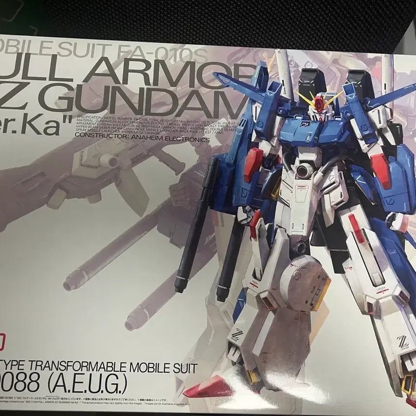 [BUNJANG] MG Full Armor Double Zeta Gundam Ver.Ka / MG 풀아머 더블 제타 건담 Ver.Ka