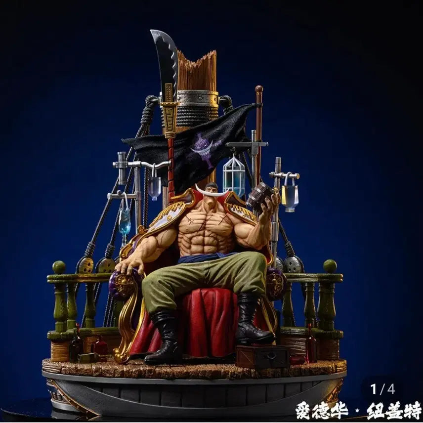 [BUNJANG] GTR Whitebeard Deluxe Resin Figure (Opened, Flawed) / GTR 흰수염 디럭스 레진 피규어 개봉 하자품 팝니다