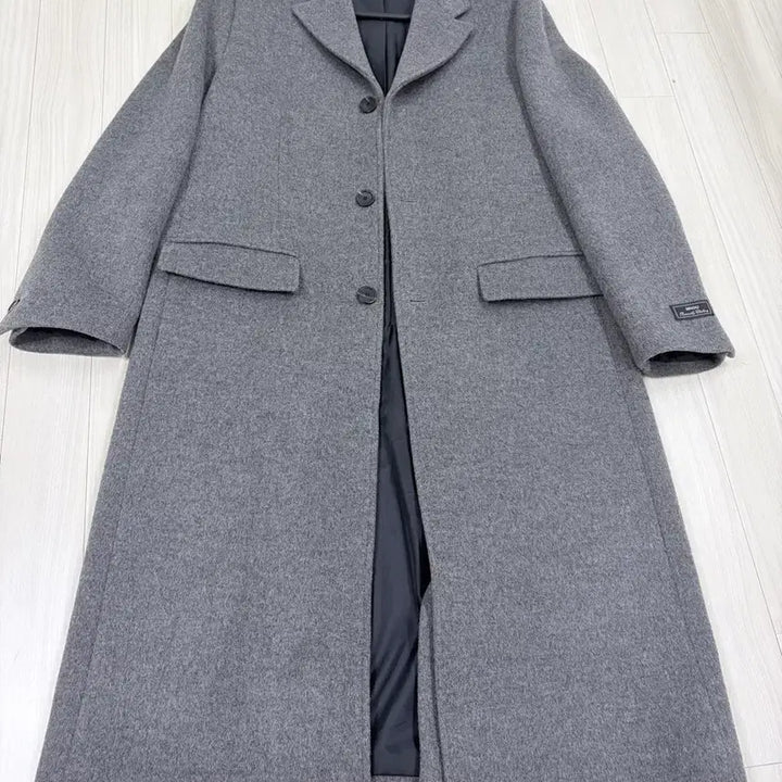 [BUNJANG] Mngu Chesterfield Coat - Grey / mngu 밍구 체스터필드 코트 in 그레이