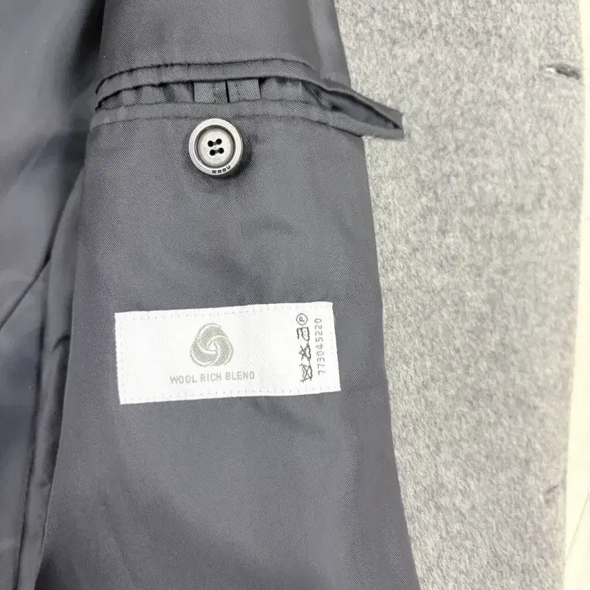 [BUNJANG] Mngu Chesterfield Coat - Grey / mngu 밍구 체스터필드 코트 in 그레이
