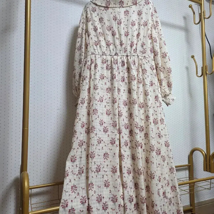 [BUNJANG] Karl Lagerfeld Floral Chiffon Long Dress Size 66 (New) / 칼라거펠트 플로럴쉬폰 롱원피스66사이즈(새상품)