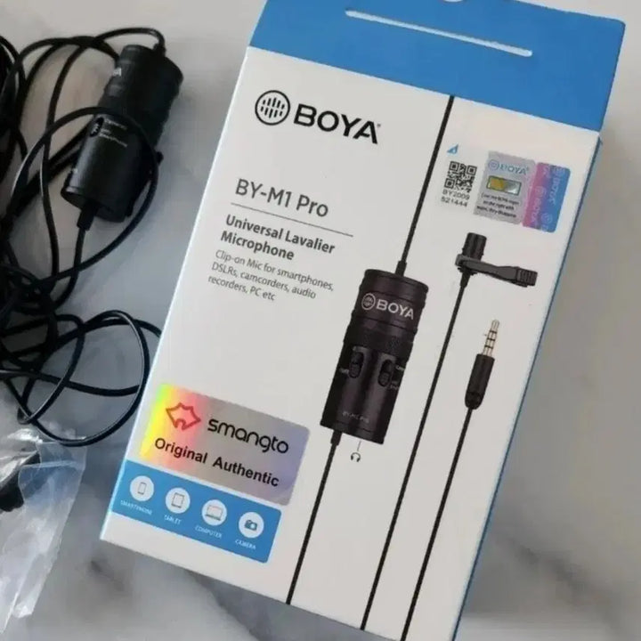 [SOLD OUT] 보야 Boya M1 Pro 핀마이크 카메라 스마트폰 겸용