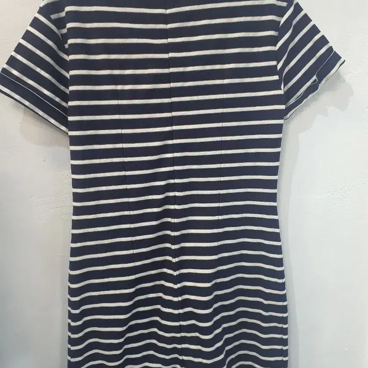 [BUNJANG] Lacoste Striped Mini Dress / 라코스테 단가라 원피스 34