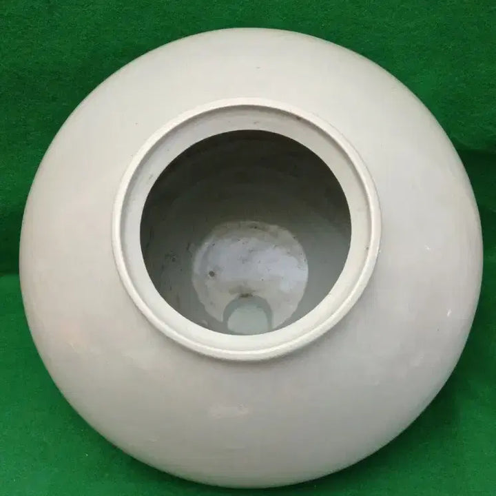 [BUNJANG] Joseon Dynasty Celadon Porcelain Moon Jar / *백자 항아리(백자 바둑알 달항아리)