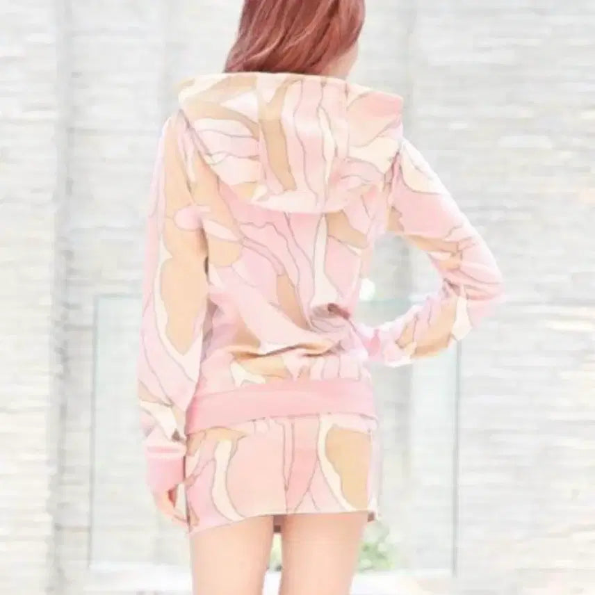 [BUNJANG] Rady Marble Gyaru Set-up Skirt / Rady 라디 셋업 스커트 마블 갸루