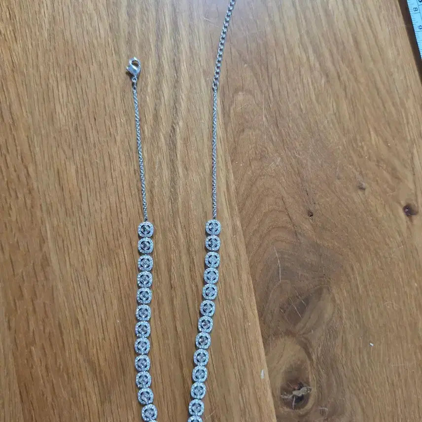 [BUNJANG] Swarovski Crystal Necklace / 스와로브스키 목걸이