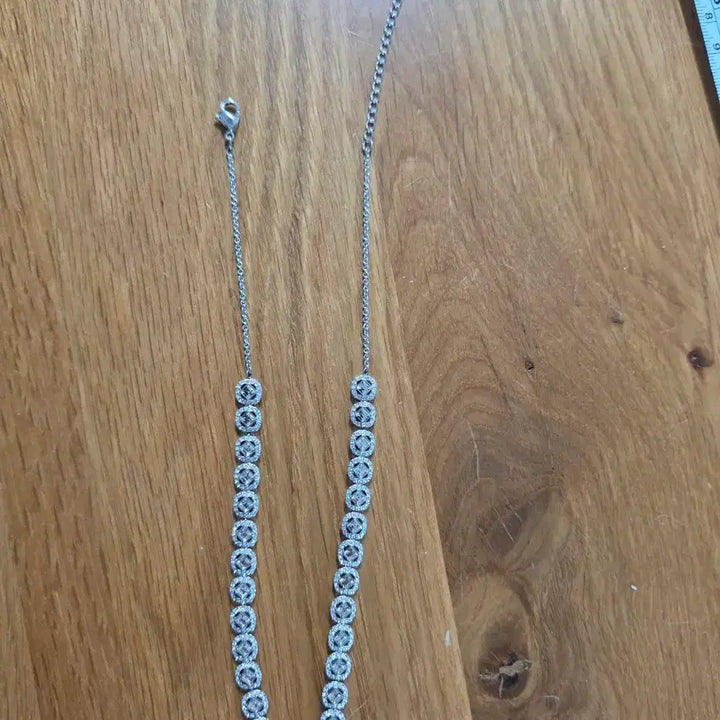 [BUNJANG] Swarovski Crystal Necklace / 스와로브스키 목걸이