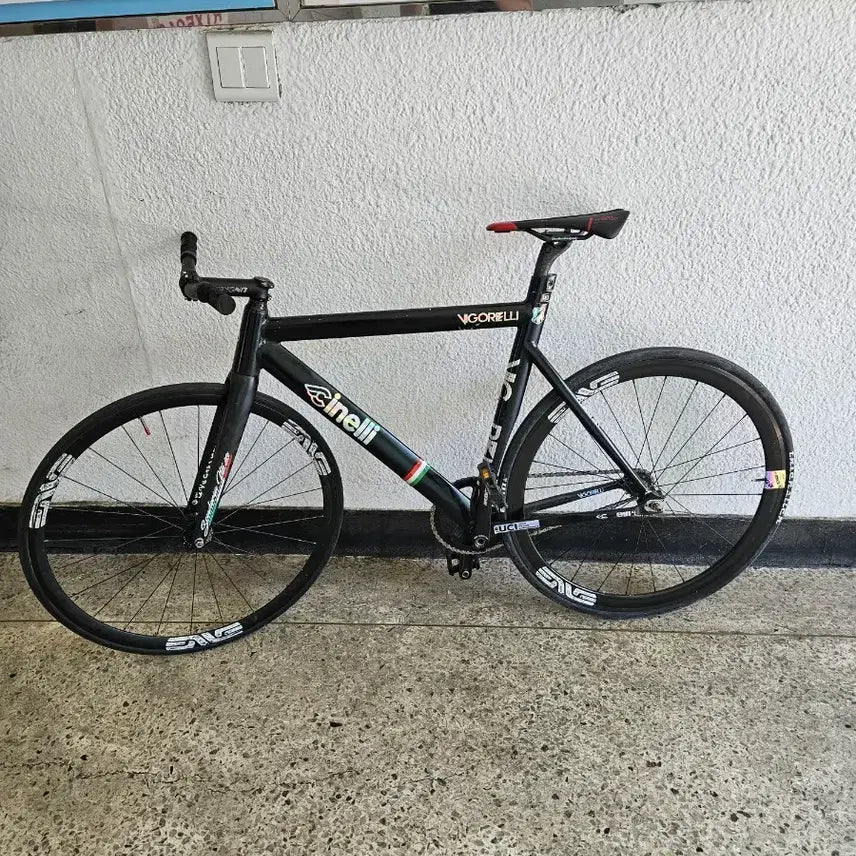 [BUNJANG] Cinelli Vigorelli Custom Decal Fixie Bicycle / 치넬리 비고렐리 데칼 픽시 개급처