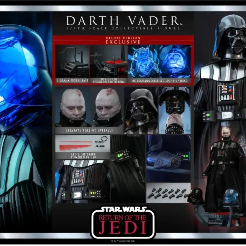 [BUNJANG] Hot Toys Darth Vader MMS700 40th Anniversary Deluxe Unsealed Figure / 핫토이 다스베이더 MMS700 40주년 디럭스 개봉 피규어 팝니다