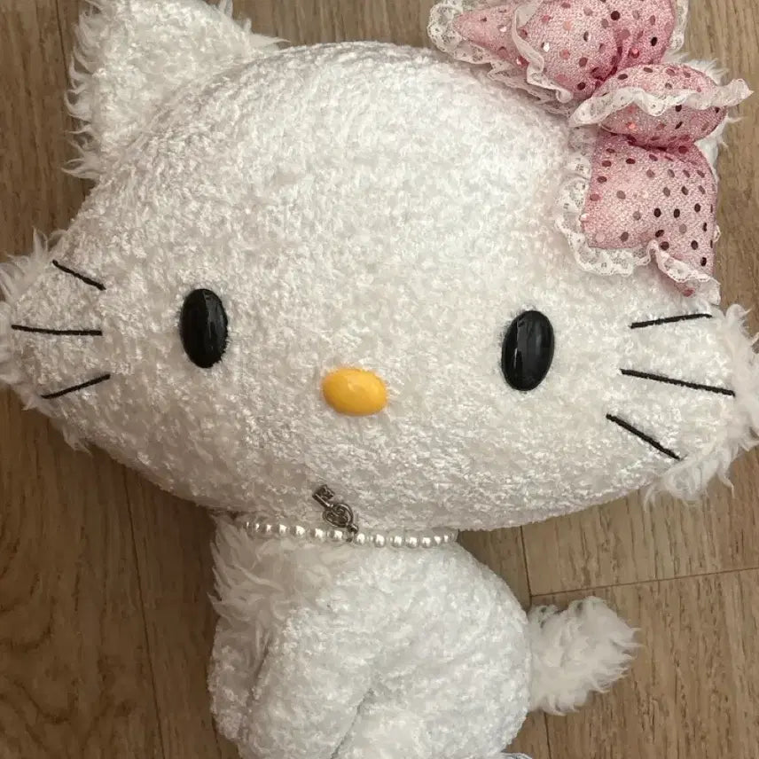 [BUNJANG] Vintage Charmy Kitty Large Plush / 고전 챠미 키티 인형 대형