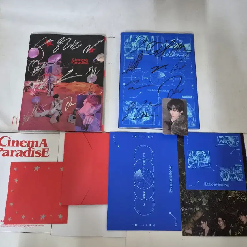 [BUNJANG] ZEROBASEONE Signed CD Album 5-Set Bundle / (비매)제로베이스원 싸인CD 앨범5종 세트 일괄입니다